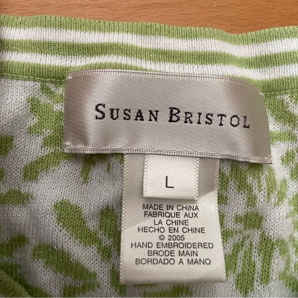 Susan Bristol sweater women’s size large with hand beading excellent condition - Picture 6 of 8